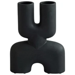 101 Copenhagen Cobra Double Mini Vaas Black