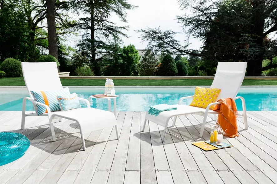 Fermob Alizé Bijzettafel Acapulco Blue 7 Fermob Alizé Bijzettafel Acapulco Blue - Afbeelding 5