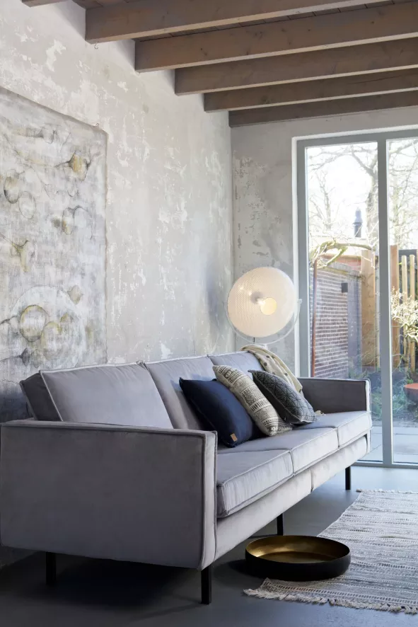 BePureHome Rodeo Velvet Bank 2,5-zits Donker Groen 8 BePureHome Rodeo Velvet Bank 2,5-zits Donker Groen - Afbeelding 6