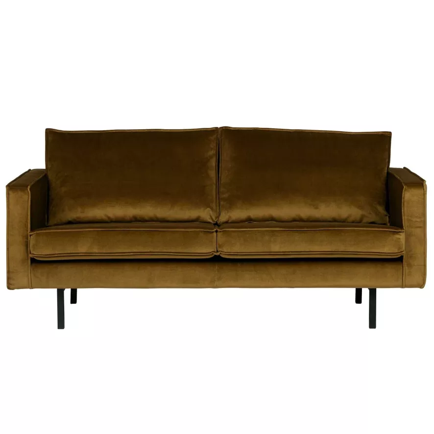 BePureHome Rodeo Velvet Bank 2,5-zits Donker Groen 15 BePureHome Rodeo Velvet Bank 2,5-zits Donker Groen - Afbeelding 13