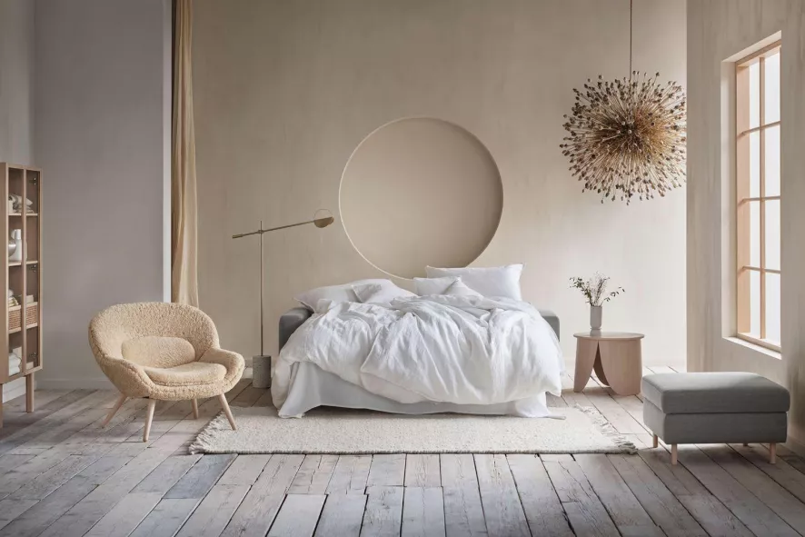 Bolia Peyote Salontafel Ø56 H45 Wit Gepigmenteerd Gelakt Eiken 6 Bolia Peyote Salontafel Ø56 H45 Wit Gepigmenteerd Gelakt Eiken - Afbeelding 4