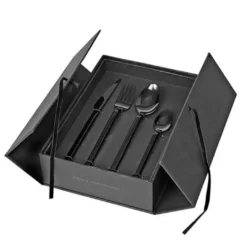 Broste Copenhagen Tvis Bestekset 16-delig Black