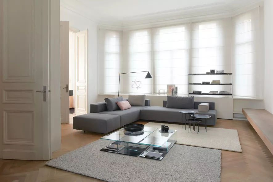 EYYE Cella Bank 2-zits 1-arm + Poef 98x64 Bulan Dew 10 EYYE Cella Bank 2-zits 1-arm + Poef 98x64 Bulan Dew - Afbeelding 8