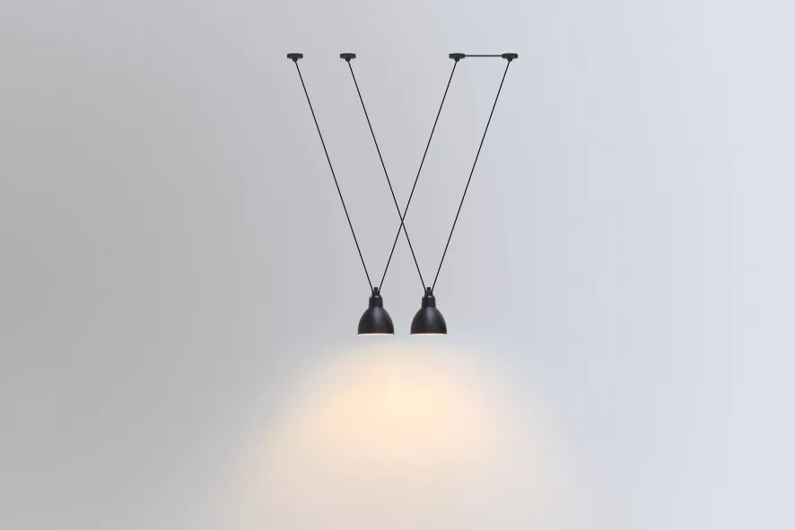 DCW éditions Les Acrobates De Gras N323 XL Hanglamp Ø22 Blauw 5 DCW éditions Les Acrobates De Gras N323 XL Hanglamp Ø22 Blauw - Afbeelding 3