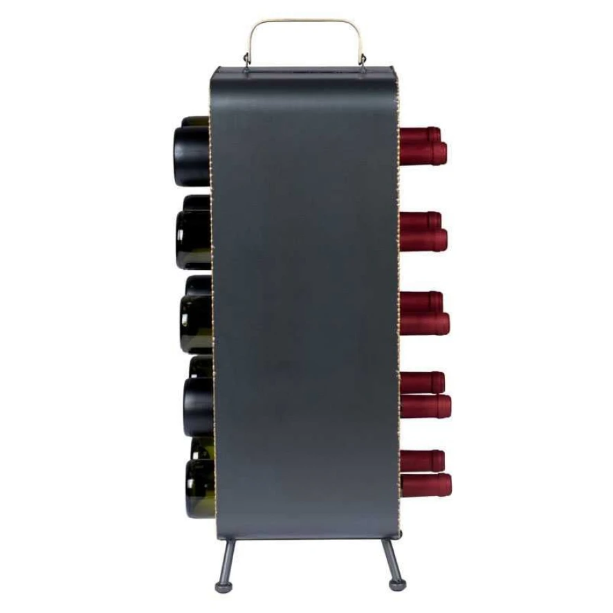 Dutchbone Stalwart Wijnrek 4 Dutchbone Stalwart Wijnrek - Afbeelding 2