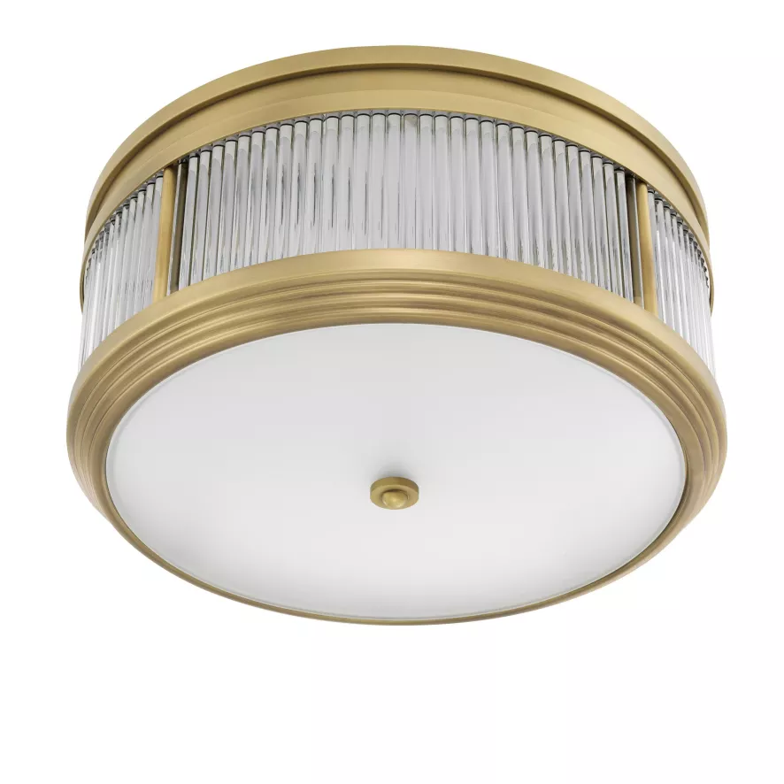 Eichholtz Rousseau Plafondlamp Ø40.5 Brons 8 Eichholtz Rousseau Plafondlamp Ø40.5 Brons - Afbeelding 6