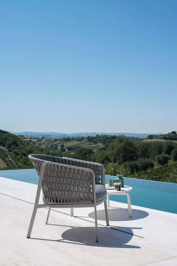 Emu Carousel Tuinstoel 1214 Blauw 5 Emu Carousel Tuinstoel 1214 Blauw - Afbeelding 3