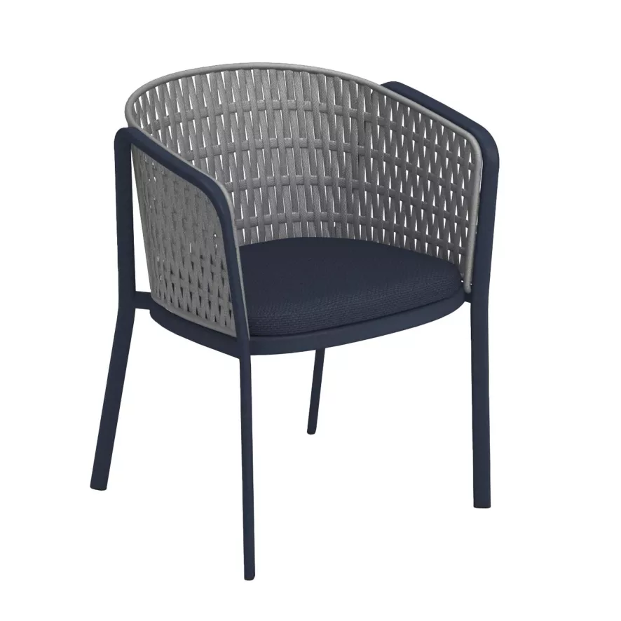 Emu Carousel Tuinstoel 1214 Blauw 3 Emu Carousel Tuinstoel 1214 Blauw