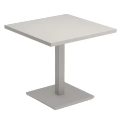 Emu Round Tuintafel Vierkant 80x80 Cement