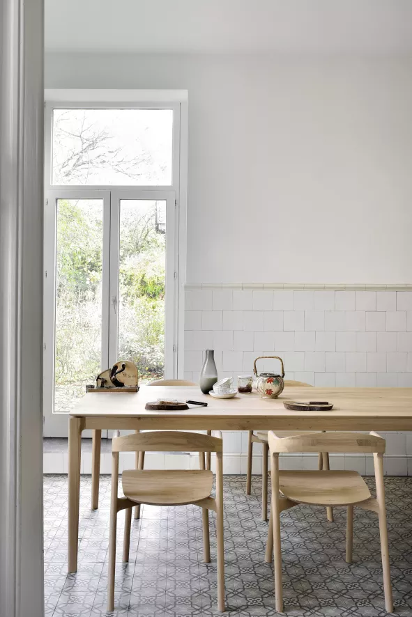 Ethnicraft Bok Eettafel 240x100 Bruin Eiken 5 Ethnicraft Bok Eettafel 240x100 Bruin Eiken - Afbeelding 3