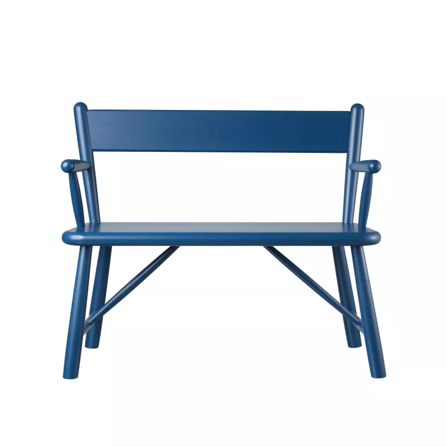 FDB Møbler P11 Kinderbank Beuken Rood 4 FDB Møbler P11 Kinderbank Beuken Rood - Afbeelding 2