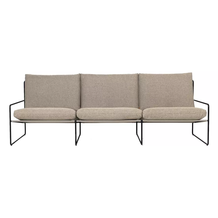 Ferm Living Desert Loungeset 3-zits Loungebank + Fauteuil 6 Ferm Living Desert Loungeset 3-zits Loungebank + Fauteuil - Afbeelding 4