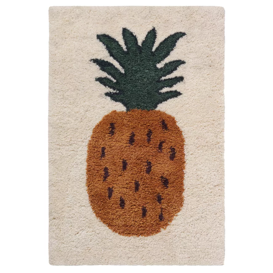Ferm Living Fruiticana Tufted Vloerkleed 180x120 Pineapple 8 Ferm Living Fruiticana Tufted Vloerkleed 180x120 Pineapple - Afbeelding 6