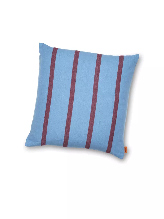 Ferm Living Grand Kussen 50x50 Faded Blue/Burgundy 8 Ferm Living Grand Kussen 50x50 Faded Blue/Burgundy - Afbeelding 6