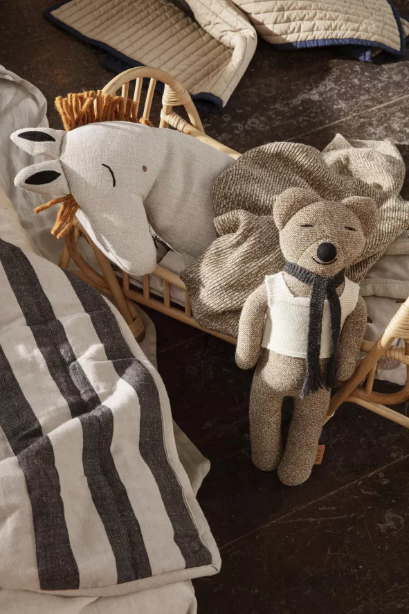 Ferm Living Roy Merino Wool Teddybeer Knuffel 8 Ferm Living Roy Merino Wool Teddybeer Knuffel - Afbeelding 6