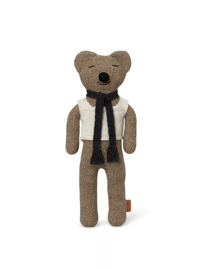 Ferm Living Roy Merino Wool Teddybeer Knuffel 6 Ferm Living Roy Merino Wool Teddybeer Knuffel - Afbeelding 4