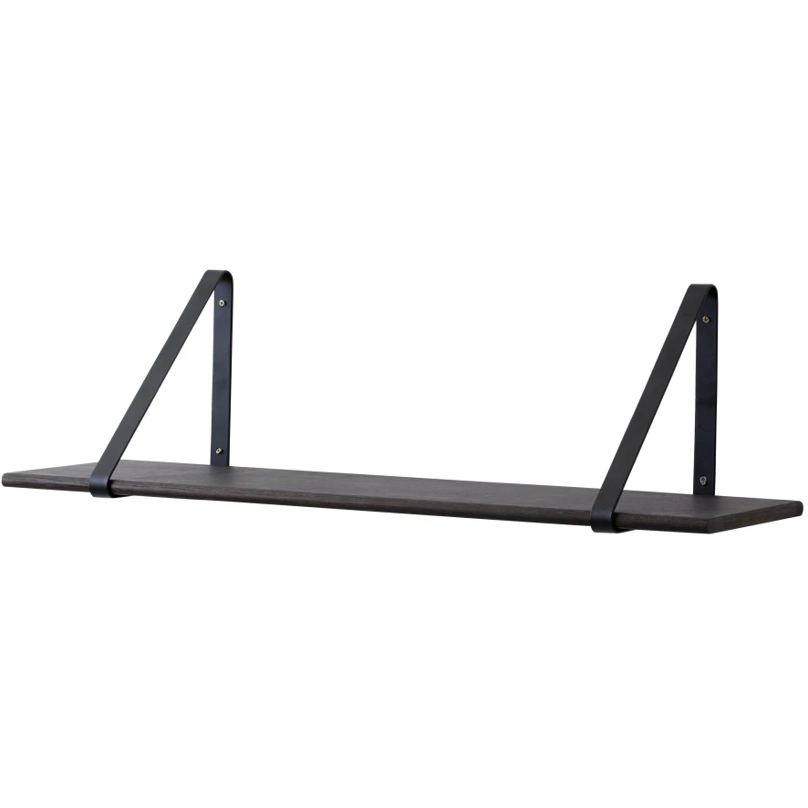 Ferm Living Wooden Shelf Wandplank 85 Cm Zwart Gebeitst Eiken 7 Ferm Living Wooden Shelf Wandplank 85 Cm Zwart Gebeitst Eiken - Afbeelding 5
