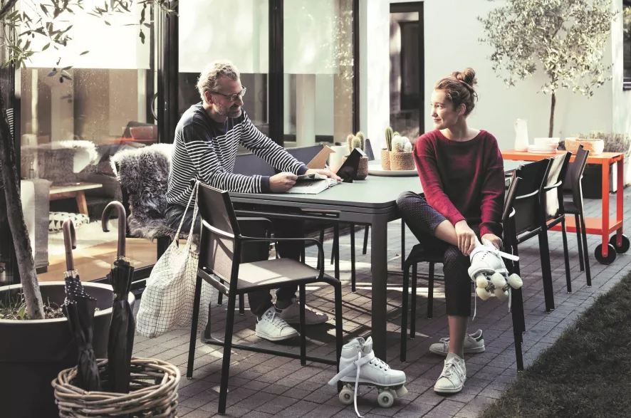 Fermob Cadiz Tuinstoel Storm Grey 6 Fermob Cadiz Tuinstoel Storm Grey - Afbeelding 4