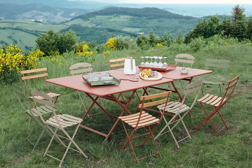 Fermob Caractère Tuintafel 128x90 Liquorice 6 Fermob Caractère Tuintafel 128x90 Liquorice - Afbeelding 4