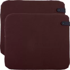 Fermob Color Mix Duo Zitkussen 41x45 Voor Fauteuils Burgundy