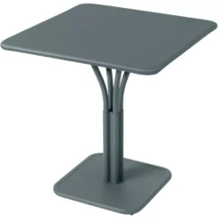 Fermob Luxembourg Tuintafel Massief Blad 71x71 Storm Grey