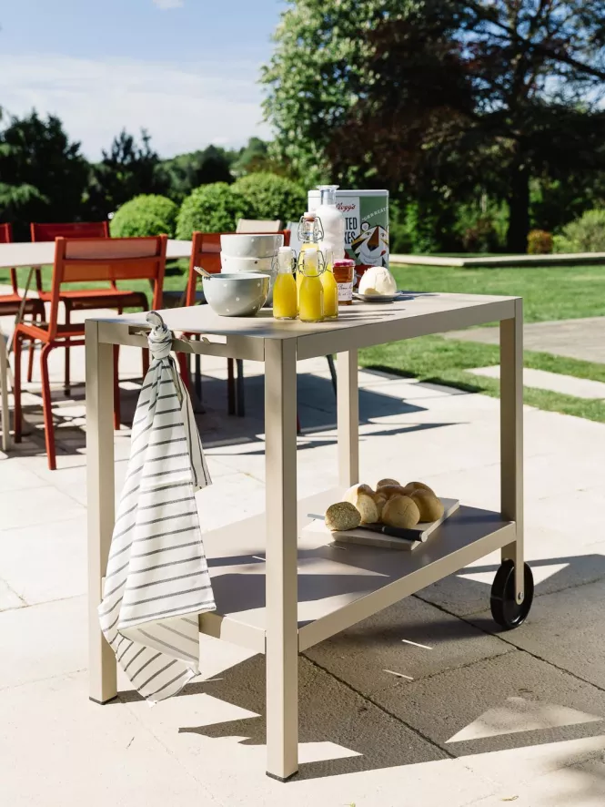 Fermob Quiberon Trolley Cedar Green 6 Fermob Quiberon Trolley Cedar Green - Afbeelding 4