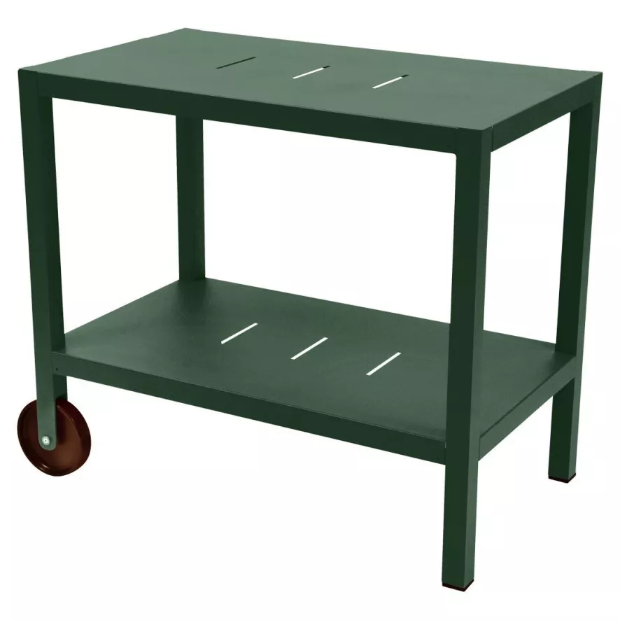 Fermob Quiberon Trolley Cedar Green 3 Fermob Quiberon Trolley Cedar Green