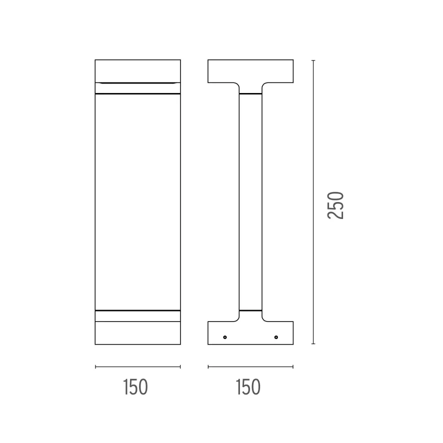 Flos Casting T 150x250 Sokkellamp LED 2700K Wit 4 Flos Casting T 150x250 Sokkellamp LED 2700K Wit - Afbeelding 2