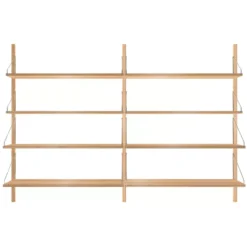 Frama Shelf Library H1148 Double Wandkast Natural Oiled