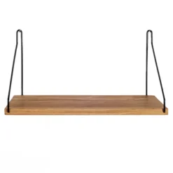 Frama Shelf Wandplank 40x20 Naturel/zwart