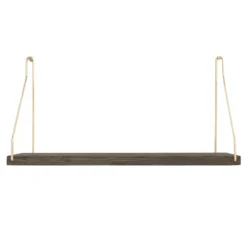 Frama Shelf Wandplank 40x20 Donker/messing