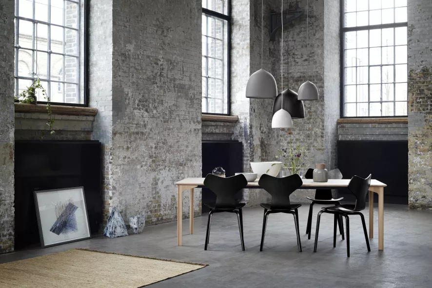 Fritz Hansen Grand Prix Chair Wood Stoel Gekleurd Essen Grijs 7 Fritz Hansen Grand Prix Chair Wood Stoel Gekleurd Essen Grijs - Afbeelding 5