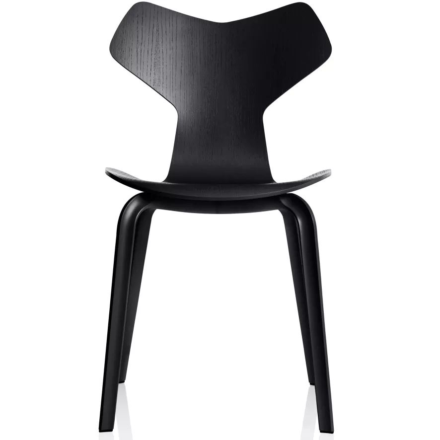 Fritz Hansen Grand Prix Chair Wood Stoel Gekleurd Essen Grijs 9 Fritz Hansen Grand Prix Chair Wood Stoel Gekleurd Essen Grijs - Afbeelding 7