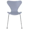 Fritz Hansen Vlinderstoel Stoel Chroom, Lacquered Lavender Blue