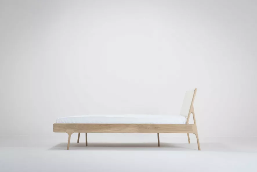 Gazzda Fawn Bed 140x200 Whitewash Cotton Webbing Black 11 Gazzda Fawn Bed 140x200 Whitewash Cotton Webbing Black - Afbeelding 9