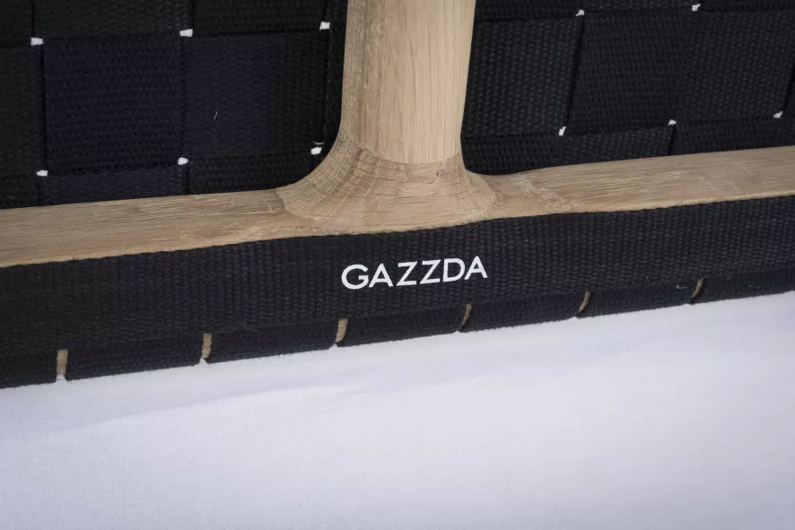 Gazzda Fawn Bed 140x200 Whitewash Cotton Webbing Black 22 Gazzda Fawn Bed 140x200 Whitewash Cotton Webbing Black - Afbeelding 20