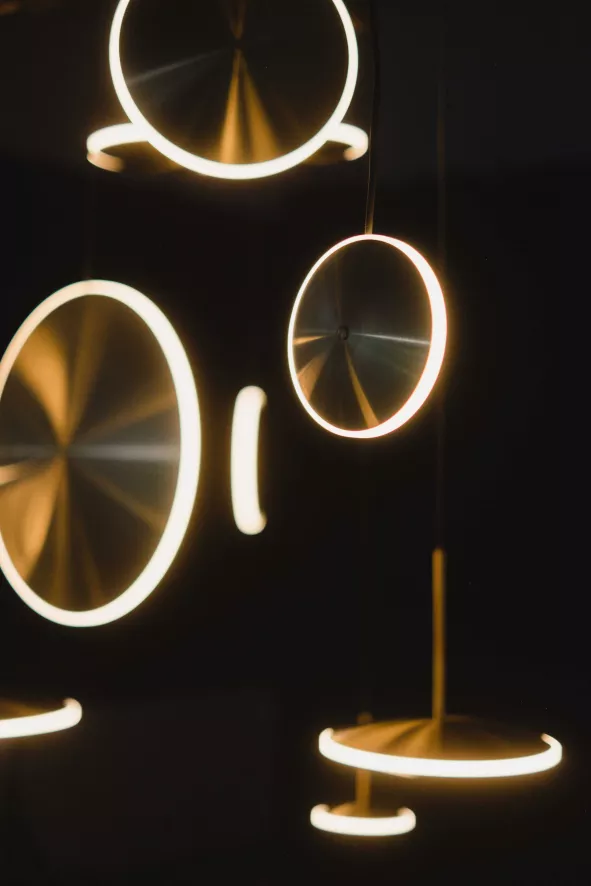 Graypants Chrona Dish 17 Vertical Hanglamp Ø42 Messing 19 Graypants Chrona Dish 17 Vertical Hanglamp Ø42 Messing - Afbeelding 17