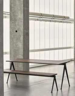 Hay Pyramid 12 Eetbank 250 Helder Gelakt,zwart Onderstel -Meubelwinkel x886x886 hay pyramid 12 eetbank 250x407.jpg.pagespeed.ic .Xn9mDzGOL2