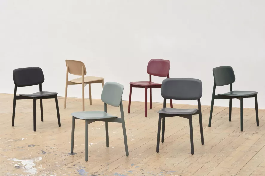 Hay Soft Edge 60 Stoel Dusty Green 14 Hay Soft Edge 60 Stoel Dusty Green - Afbeelding 12