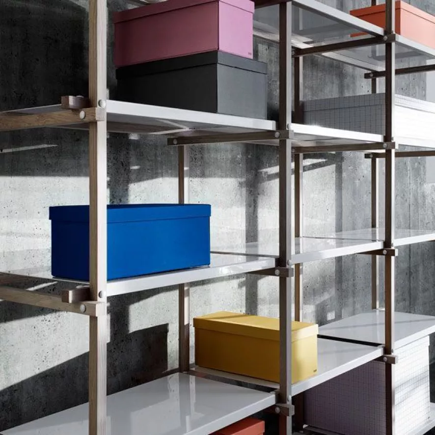 Hay Woody Column High Stellingkast Naturel-wit 7 Hay Woody Column High Stellingkast Naturel-wit - Afbeelding 5