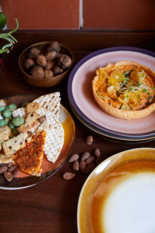 HKliving 70's Ceramic Diner Bord Set Van 2 Supernova 16 HKliving 70's Ceramic Diner Bord Set Van 2 Supernova - Afbeelding 14