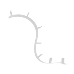 Kartell Bookworm Wandplank 7 Boeksteunen Aluminium