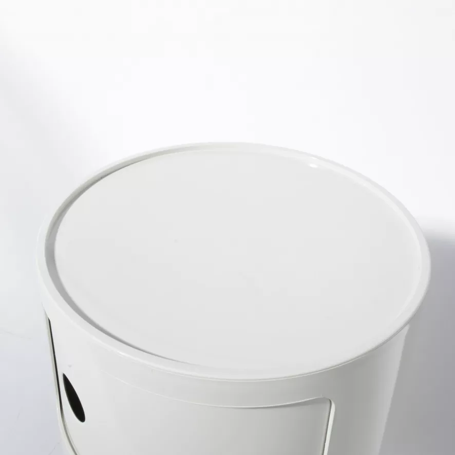 Kartell Componibili Kast Nachtkastje Large (3 Comp.) Ø32 Zwart 10 Kartell Componibili Kast Nachtkastje Large (3 Comp.) Ø32 Zwart - Afbeelding 8