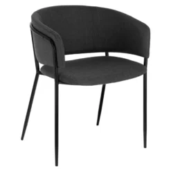 Kave Home Runnie Stoel Donkergrijs