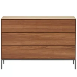 Kave Home Vedrana Ladekast 110x75 Walnoot