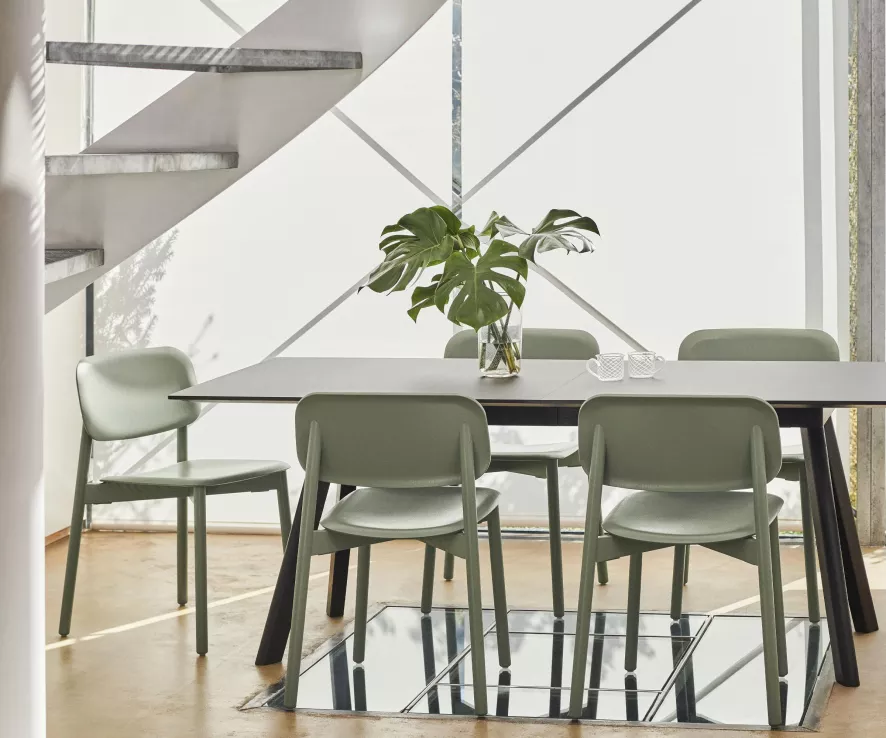 Hay Soft Edge 60 Stoel Dusty Green 19 Hay Soft Edge 60 Stoel Dusty Green - Afbeelding 17