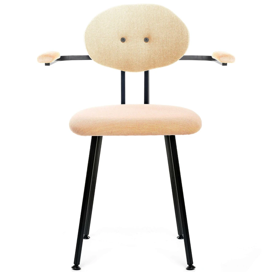 Lensvelt Maarten Baas 102 G Stoel Met Armleuning Steelcut Trio 515 3 Lensvelt Maarten Baas 102 G Stoel Met Armleuning Steelcut Trio 515