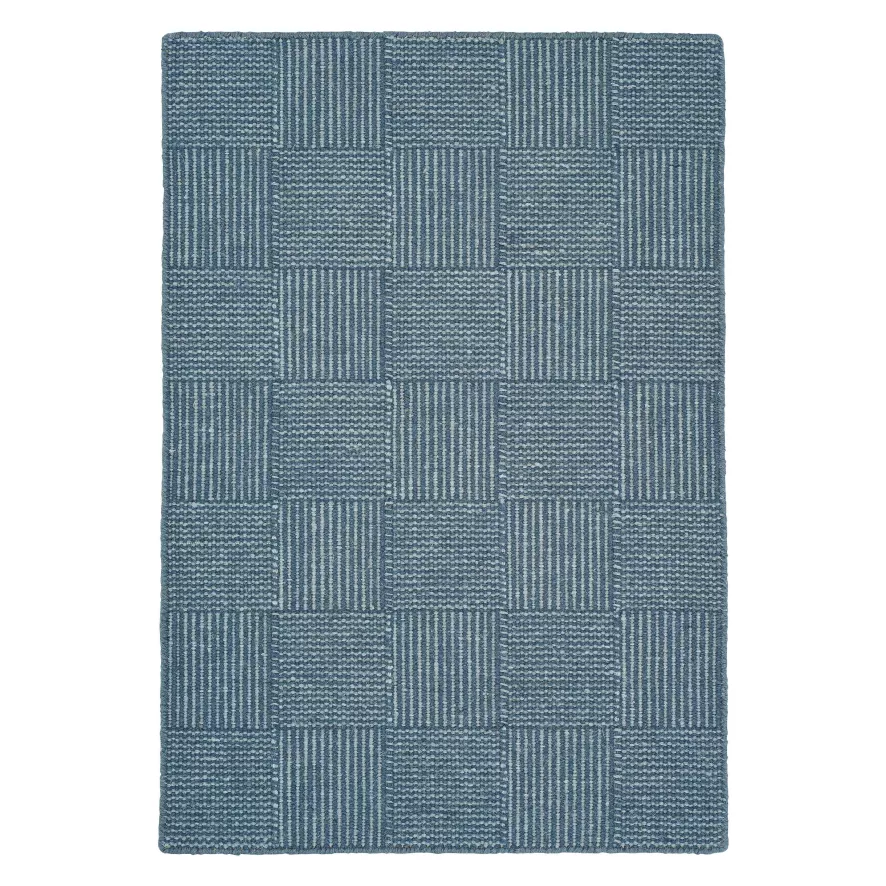 Linie Design Chess Vloerkleed 140x200 Oceaan 3 Linie Design Chess Vloerkleed 140x200 Oceaan