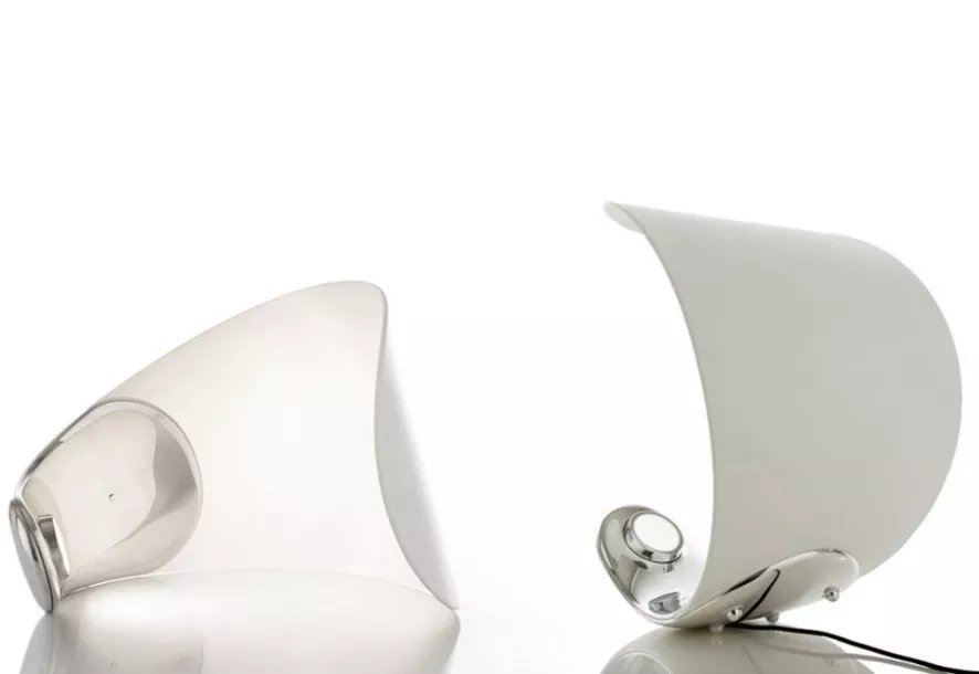 Luceplan Curl Tafellamp LED Mirror 4 Luceplan Curl Tafellamp LED Mirror - Afbeelding 2