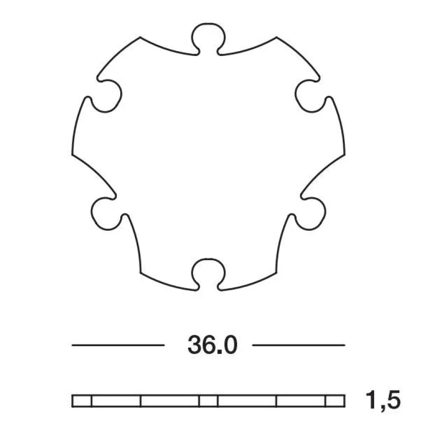 Magis Puzzle Carpet Speelgoed Sand (1 Puzzelstuk) 4 Magis Puzzle Carpet Speelgoed Sand (1 Puzzelstuk) - Afbeelding 2